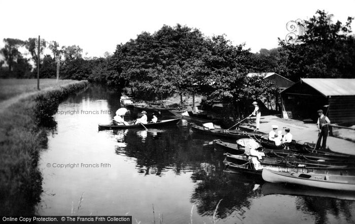 Photo of Godalming, Boating Stage, Catteshall Lock 1908