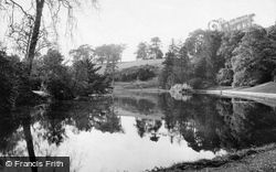 Busbridge Hall, The Lake 1908, Godalming