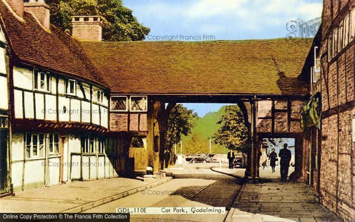 Photo of Godalming, Car Park c.1965