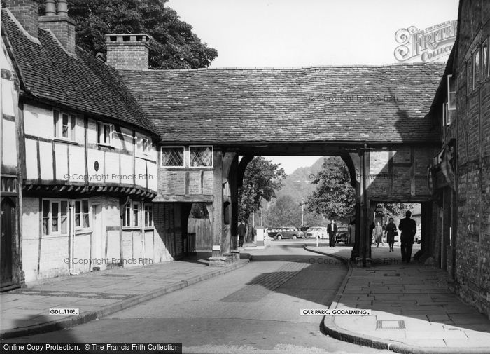 Photo of Godalming, Car Park Entrance c.1965