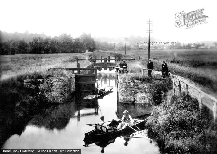 Photo of Godalming, Catteshall Lock 1908
