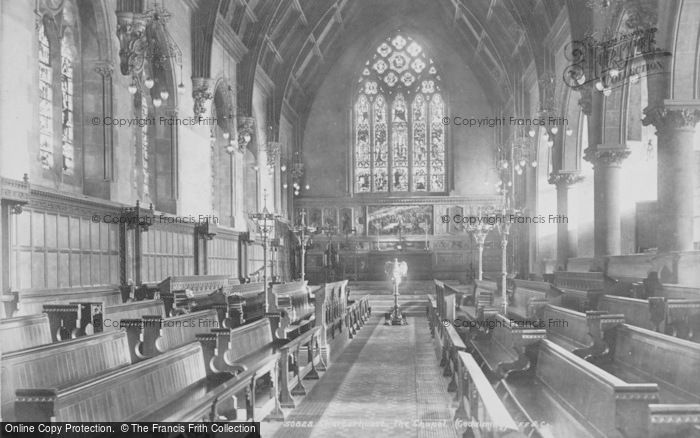 Photo of Godalming, Charterhouse, Chapel 1903