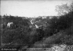 Charterhouse From Frith Hill 1903, Godalming