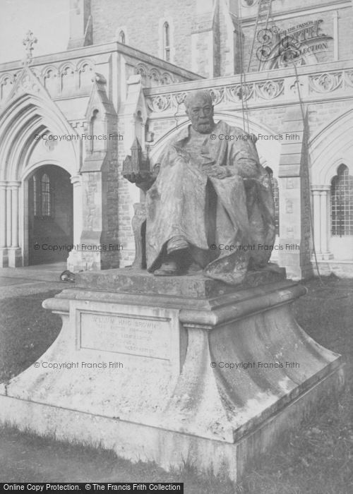 Photo of Godalming, Charterhouse, Haig Brown Statue 1903