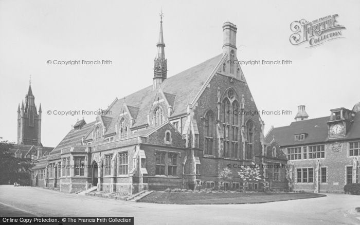 Photo of Godalming, Charterhouse, Hall 1927