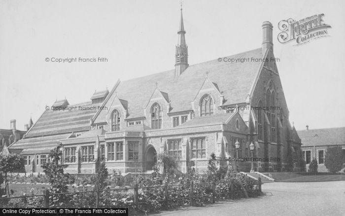 Photo of Godalming, Charterhouse, Hall And Library 1895