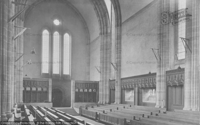 Photo of Godalming, Charterhouse, Memorial Chapel West End 1927