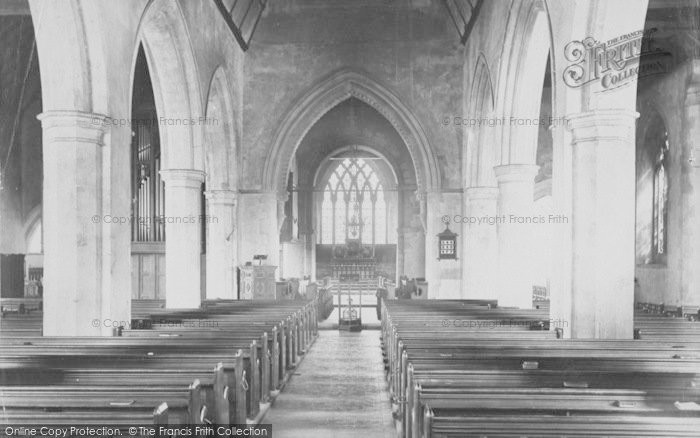 Photo of Godalming, Church Of St Peter And St Paul, Interior 1895