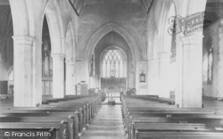 Church Of St Peter And St Paul, Interior 1895, Godalming