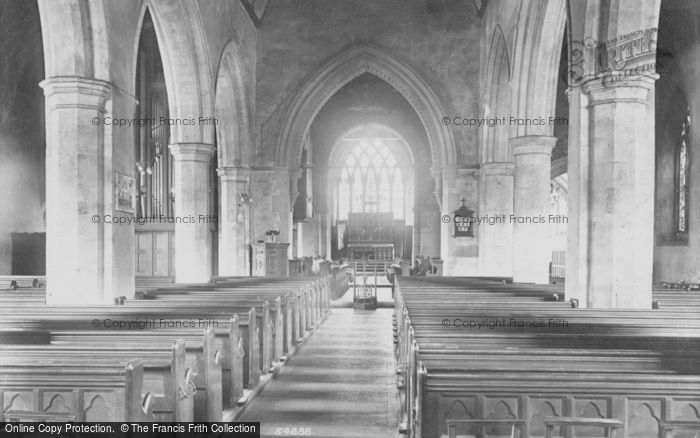 Photo of Godalming, Church Of St Peter And St Paul, Interior 1906
