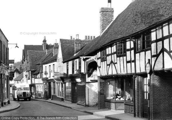 Photo of Godalming, Church Street c.1955