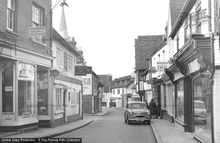 Photo of Godalming, Church Street c.1955