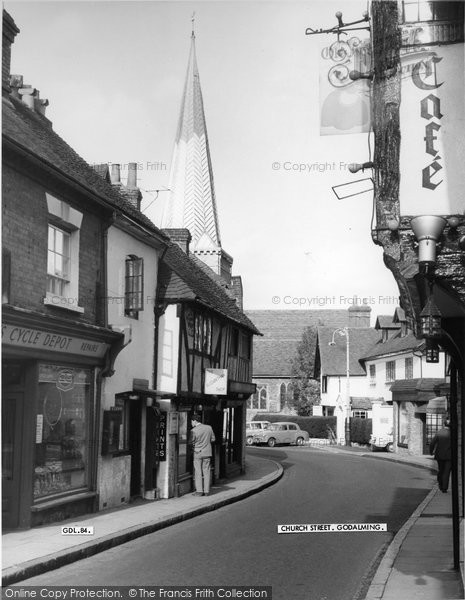 Photo of Godalming, Church Street c.1960