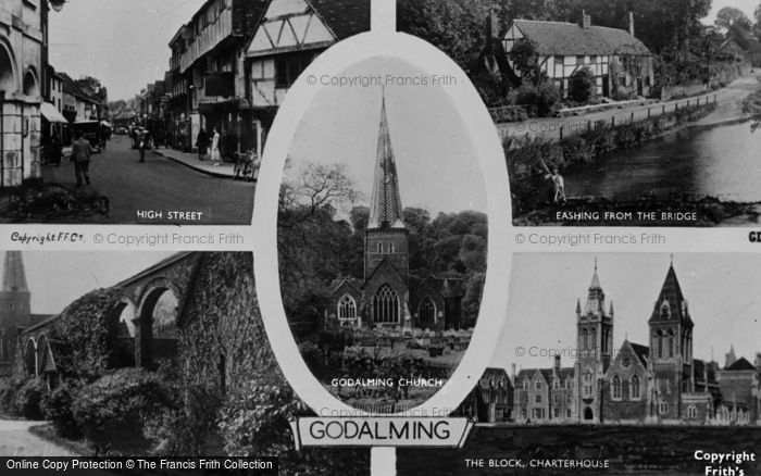Photo of Godalming, Composite c.1955