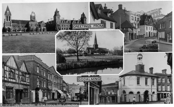 Photo of Godalming, Composite c.1955