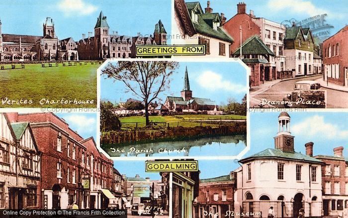 Photo of Godalming, Composite c.1955
