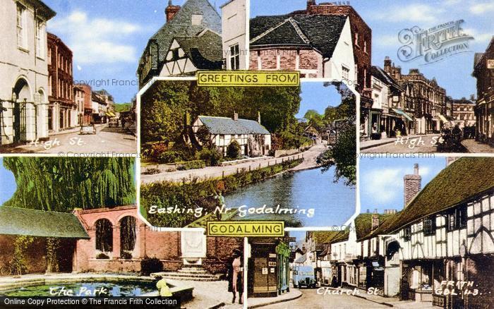 Photo of Godalming, Composite c.1955