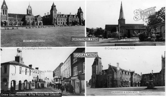 Photo of Godalming, Composite c.1955