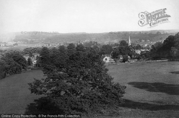 Photo of Godalming, From Westbrook Park 1895