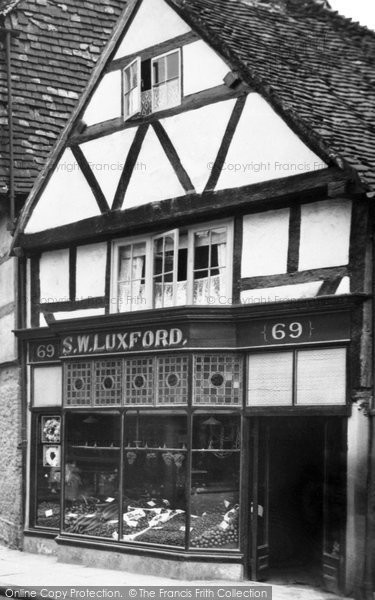 Photo of Godalming, Greengrocer, High Street 1895