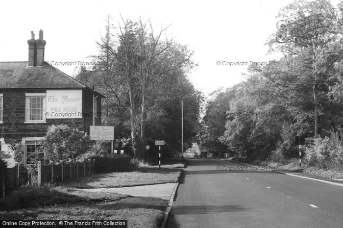 Photo of Godalming, Guildford Road c.1955