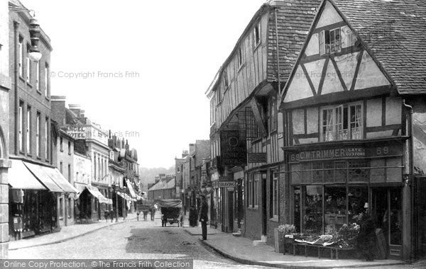 Photo of Godalming, High Street 1907