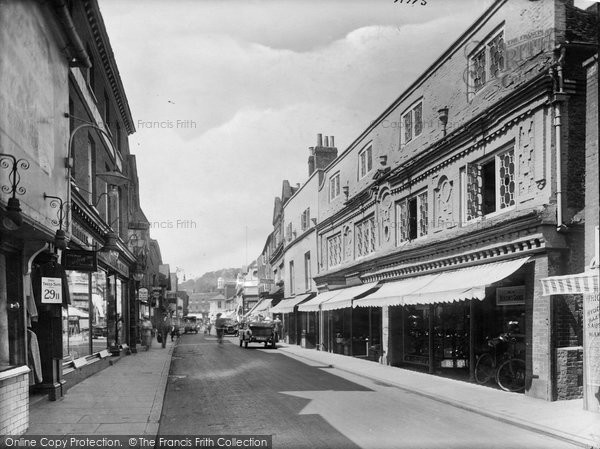 Photo of Godalming, High Street 1922