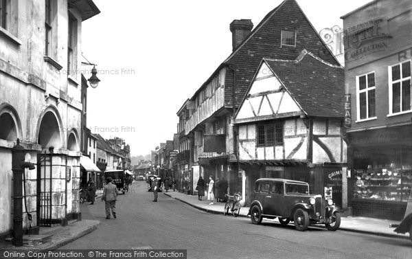 Photo of Godalming, High Street 1935