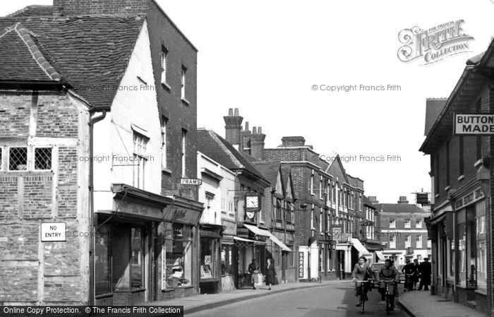 Photo of Godalming, High Street c.1955