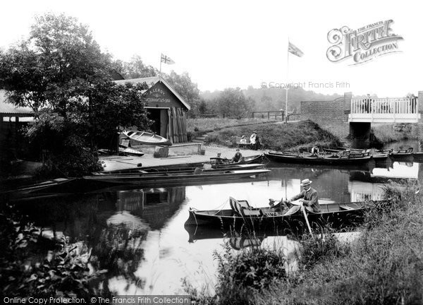 Photo of Godalming, Leroy's Boathouse 1908