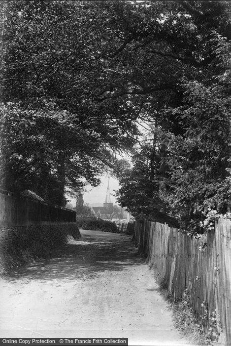 Photo of Godalming, New Way 1907