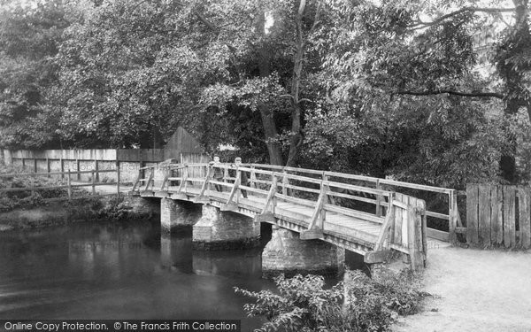 Photo of Godalming, Old Boarden Bridge 1906