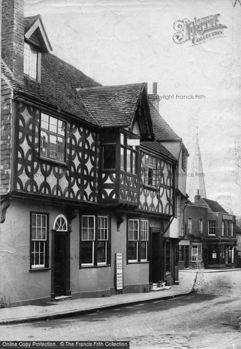 Photo of Godalming, Old Houses, Church Street 1906