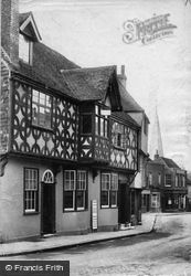 Old Houses, Church Street 1906, Godalming