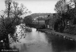 River Wey And Meadows 1910, Godalming