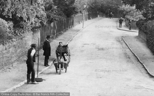 Photo of Godalming, Road Sweeper 1906