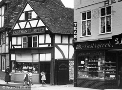 Shops In The High Street 1924, Godalming