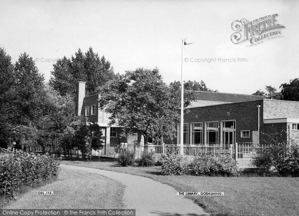 Photo of Godalming, The Library c.1965