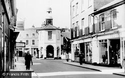 The Old Town Hall And High Street c.1960, Godalming