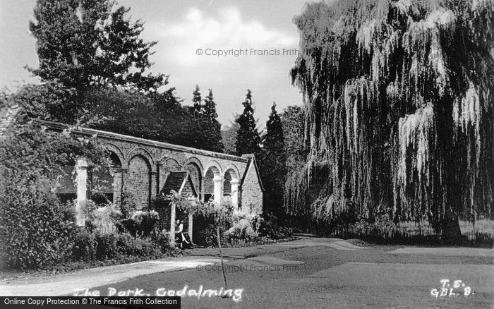 Photo of Godalming, The Park c.1955