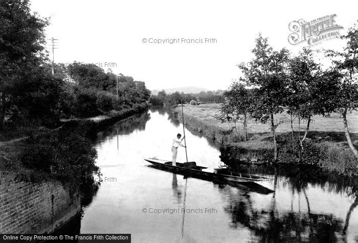 Photo of Godalming, View From Unsted Lock 1908
