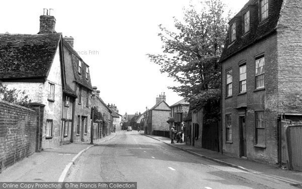 Photo of Godmanchester, Cambridge Street c.1955