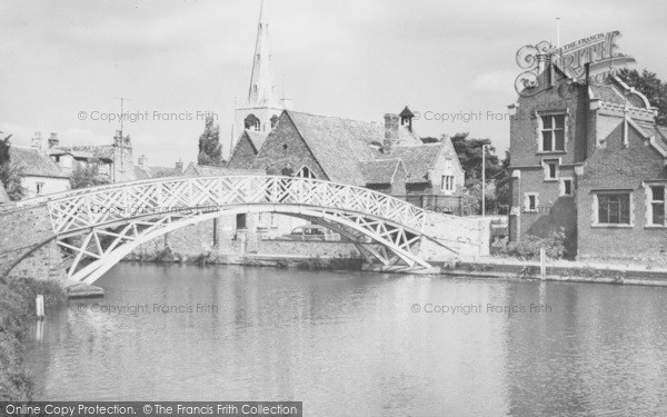 Photo of Godmanchester, Chinese Bridge c.1960