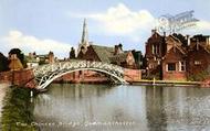 Chinese Bridge c.1960, Godmanchester