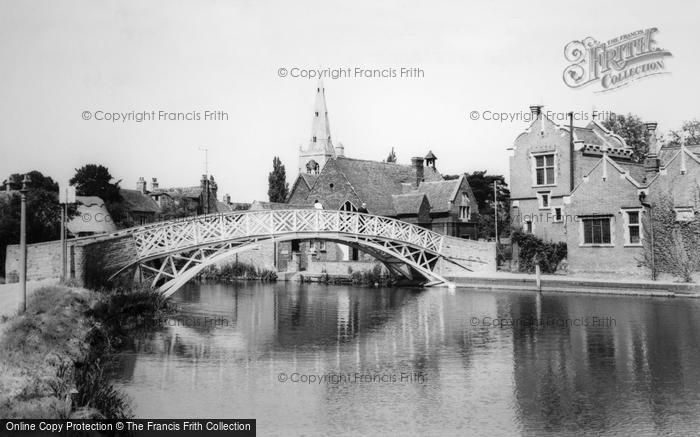 Photo of Godmanchester, Chinese Bridge c.1960