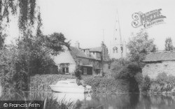 Church From The River c.1960, Godmanchester