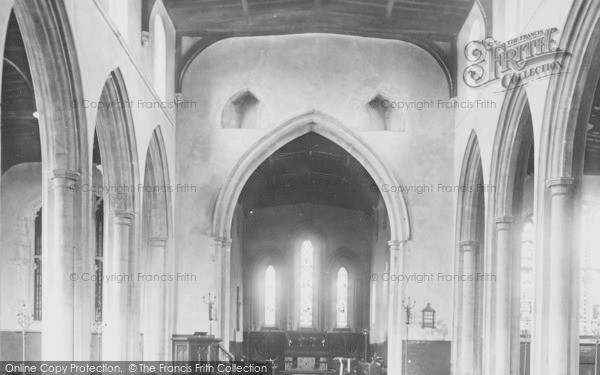 Photo of Godmanchester, Church Interior 1898