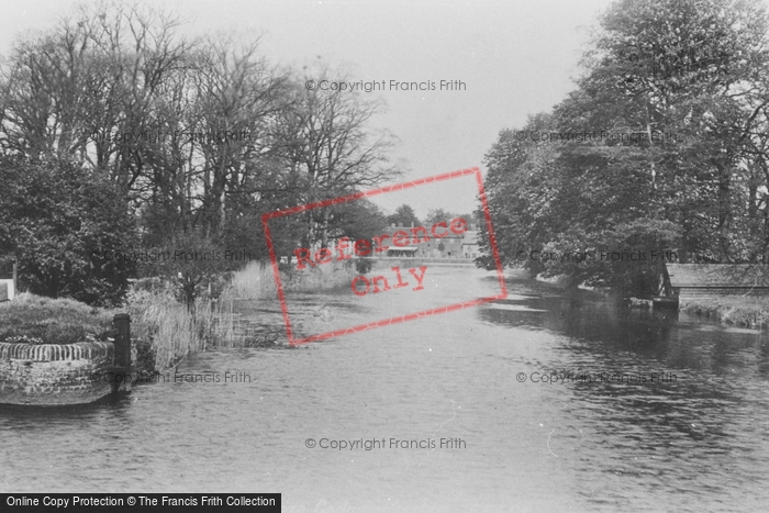 Photo of Godmanchester, From Lock 1898