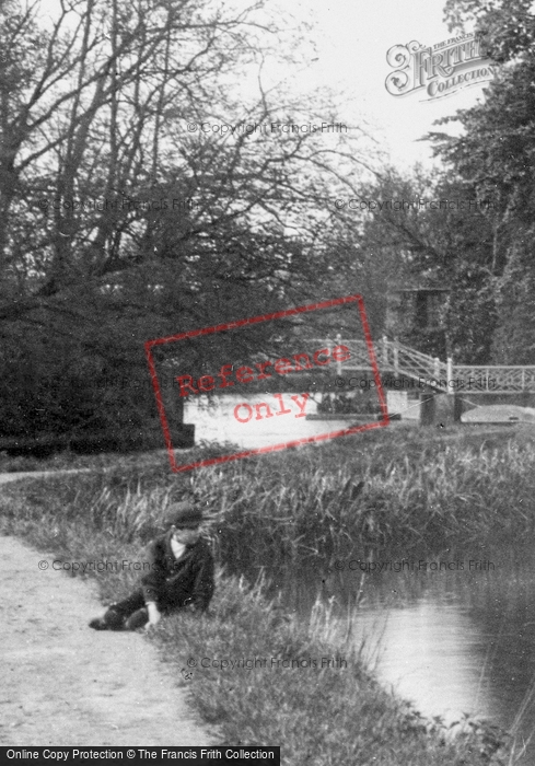 Photo of Godmanchester, Sitting On The Riverbank 1898