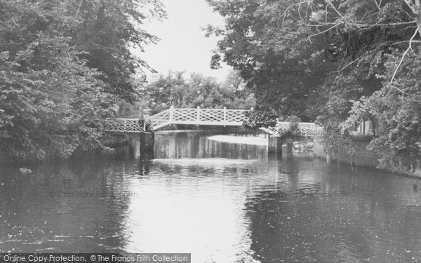 Photo of Godmanchester, The Chinese Bridge c.1950